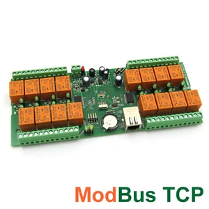 smartDEN ModBUS-TCP Ethernet IP 16 canales WEB Placa de retransmisión - Imagen 1 de 7
