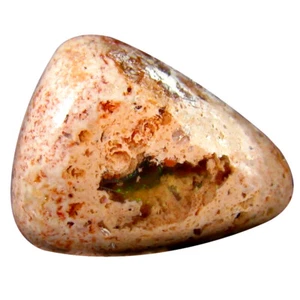 8,96 ct ausgefallener Cabochon (17 x 13 mm) unbeheizt Mexiko Matrix Feueropal Edelstein - Bild 1 von 1
