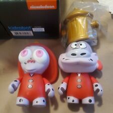 Kidrobot 90s Nickelodeon series 2 ren and stimpy set new with boxes mint 