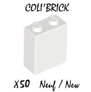 Lego 3245c - 50x Briques / Brick 1x2x2 - Blanc / White - lot kg NEW NEUF - Foto 1 di 1