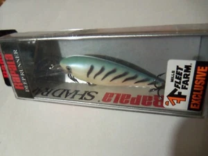 1 Rapala Deep Shad Rap Lure SR5 FF Custom Sky Tiger SKT NIP - Picture 1 of 6