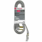 NEW Utilitech #0148708 6-ft 3-Prong Gray Dryer Appliance Power Cord 30AMP