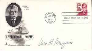 WILLIAM H REHNQUIST ( 1924-2005) hand signed 1978 autographed FDC Supreme Court - Picture 1 of 1