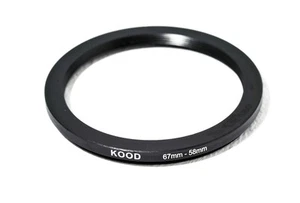 67mm-58mm 67-58 Stepping Ring Filter Ring Adapter Step down - Picture 1 of 1