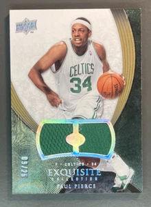 PAUL PIERCE 2007-08 Exquisite Collection Dual Jerseys 09/25 - Picture 1 of 2