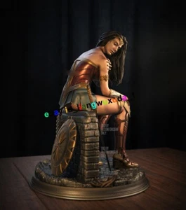 1/6 25CM Wonder Woman 3D Print Figure GK Model Kit Unpainted Unassembled GK - Picture 1 of 5
