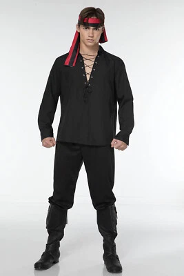3 PC. Men FIRST MATE PIRATE Costume Set - Image 1 of 4