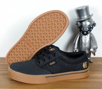 Etnies Skateboard Shoes Jameson 2 Eco Kids Black Tan - Image 1 of 3