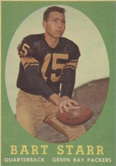 1958 Topps - Bart Starr #66 Fair PSA 1,5 Foto 1 de 1