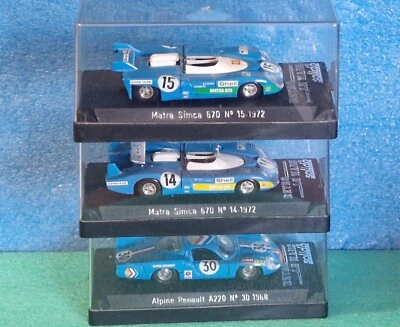Lotto Solido 1/43 Alpine Renault A220 - Matra Simca 670 nn. 14 e 15 - Immagine 1 di 4