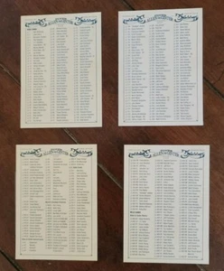 2008 Topps Allen & Ginter Checklist U-pick from 4 Unmarked from Smoke Free Home - Picture 1 of 2