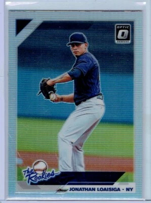 JONATHAN LOAISIGA 2019 Donruss Optic THE ROOKIES HOLO #TR-7 Yankees  - Image 1 of 2