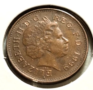 1999 Great Britain 1 Penny Coin - KM#986 - (IN#14912) Combined Shipping - Picture 1 of 4