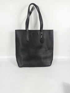 Coach Gotham Tall Tote 34 Unisex Tasche schwarz genarbtes Leder Laptopfreundlich EUC! - Bild 1 von 11