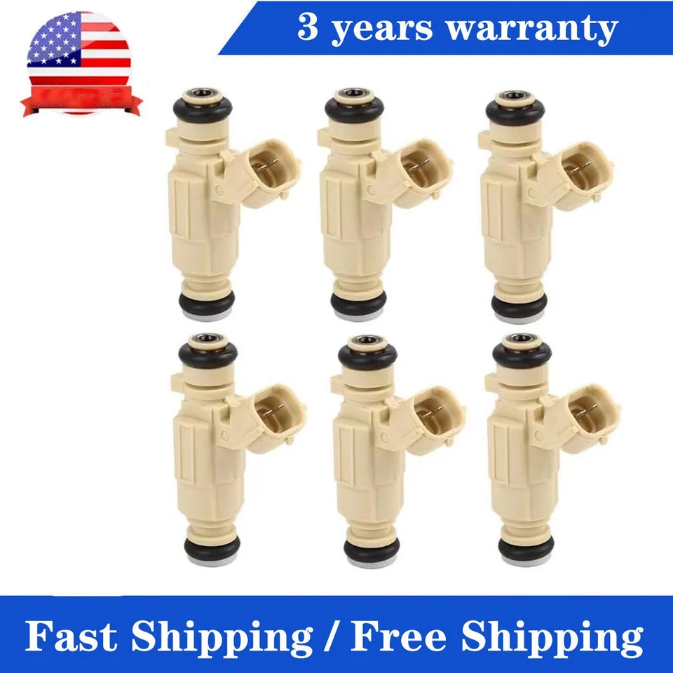 Juego 6 inyectores de combustible 35310-23600 para Kia Sportage Hyundai Tucson 2005-2010 2,0 L  Foto 1 de 4