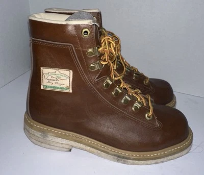 VTG Weinbrenner The Ultimate Brown Wading Shoe Gary Borger Felt Womens Sz 7 - Image 1 of 4