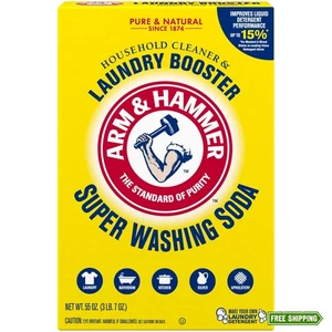Super Washing Soda Laundry Booster & Household Cleaner, 55 oz - Picture 1 of 6