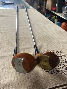 (2) MACGREGOR JACK NICKOLAS RH WOODS 1 E 3 VINTAGE BUONE CONDIZIONI spedizione gratuita!! - Foto 1 di 8