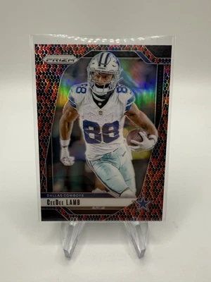 Ceedee Lamb 2024 Panini Prizm #75 Snakeskin Prizm - Image 1 of 2