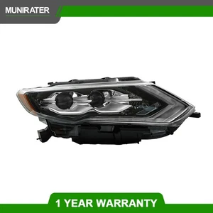 Headlight Right LED Passenger Lamps For Nissan Rogue SL SL Hybrid 2017-2020 - Imagen 1 de 12