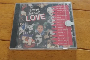 Sony Music Love CD Compilation 1995 Pop Rock Ballads Hits Cyndi Lauper New - Picture 1 of 2