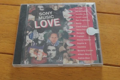 Sony Music Love CD Compilation 1995 Pop Rock Ballads Hits Cyndi Lauper New - Image 1 of 2
