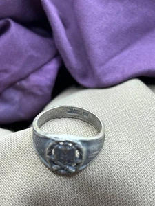 German officer's ring. Wehrmacht 1939–1945, World War II, WWII - Picture 1 of 10