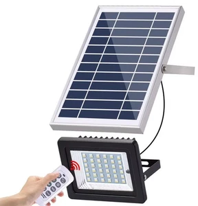Solar Garden Flood Light RGBW Colours Landscape Decoration With Remote - Picture 1 of 19