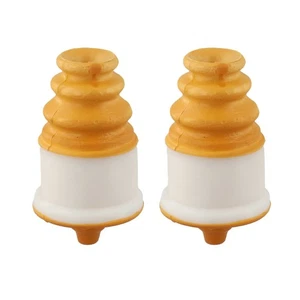 2 Bump Stop Supports for Fiat 500 500C For Abarth Panda Rear Direct Replacement - Picture 1 of 12