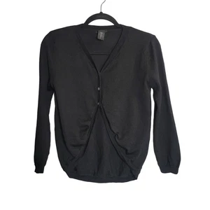 Zero + Marie Cornejo Merino Wool Dark Academia Goth Twee Nerd Cardigan - Bild 1 von 9