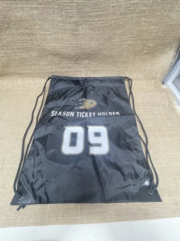 Anaheim Ducks Season Ticket Holder 2009 Drawstring Bag Cover