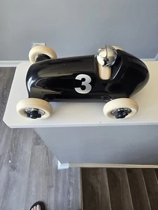 Playforever Classic BRUNO Racing Car #3 Black Race Car w/ Chrome Rims PL106 - Picture 1 of 11
