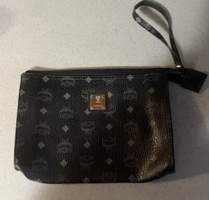 MCM Vintage Clutch Wristlet Back 7 1/2” X 9 3/4 “ - Picture 1 of 12