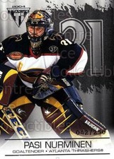 2003-04 Titanium Retail Jersey Number Parallels #6 Pasi Nurminen