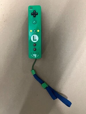 Nintendo Wii Luigi Green Motion Plus Wii Remote OEM Official Wiimote Controller - Image 1 of 4