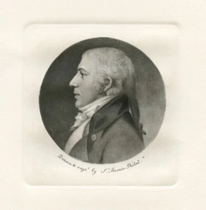 Gravure Charles Saint-Memin - Photo 1 sur 2