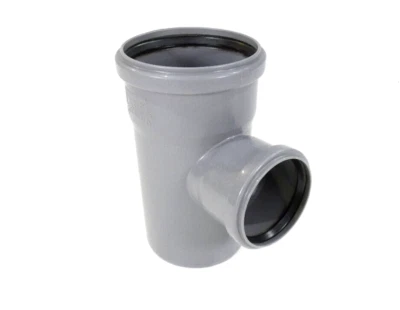 OSTENDORF HT Rohr Abzweig DN 110 x 75 x 87° Grad | Abflussrohr - Bild 1 von 4