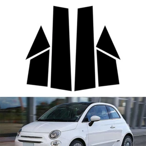 Car Door B C Pillar Post Trim Cover For Fiat 500 2010-2020 - Picture 1 of 14