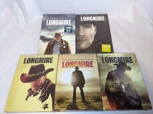 LONGMIRE Seasons 1-5 DVD Sealed Season 1 2 3 4 5 USA Crime Drama Wyoming 2012 - Picture 1 of 6