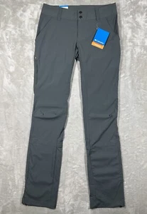 Columbia Saturday Trail Nylon Hiking Pants Women’s 4 Long (28x34) Gray New NWT - Picture 1 of 9
