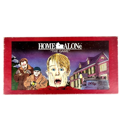 Home Alone The Game Board Game Vintage 1991 THQ Family Game 100% COMPLETE - Image 1 of 4