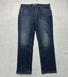 Old Navy Jeans Mens 36 X 30 Athletic Fit Flex Blue Dark Wash Denim - Picture 1 of 11