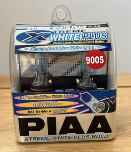 PIAA HB3 9005 Xtreme White Plus 4000K (H-251E) 12V Bulb Twin Pack 19615 - Picture 1 of 7