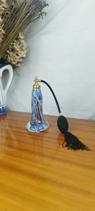 Alter Parfüm Sprühflakon aus Muranoglas, funktionsfähig - Bild 1 von 9