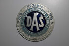 Plakietka samochodowa - DAS Deutscher Automobil Schutz - 25 lat / 1928-1953