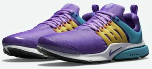 NIKE AIR PRESTO SLIP-ON RUNNING TRAINER SPORT MEN SHOES GREEN/PURPLE SIZE 12 NEW - Picture 1 of 8