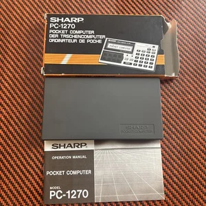 Sharp Pocket Computer PC-1270 - Picture 1 of 4