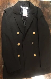 BRAND NEW, ELEGANT MISS SELFRIDGE BLACK BLAZER/JACKET!! - Picture 1 of 4
