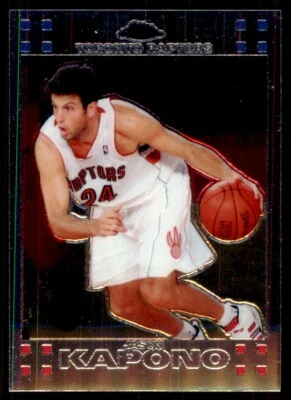 Tarjetas de baloncesto 2007-08 Topps cromadas Jason Kapono A #19 Foto 1 de 2