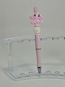 Rosa Elefant Perlenstift - Bild 1 von 2